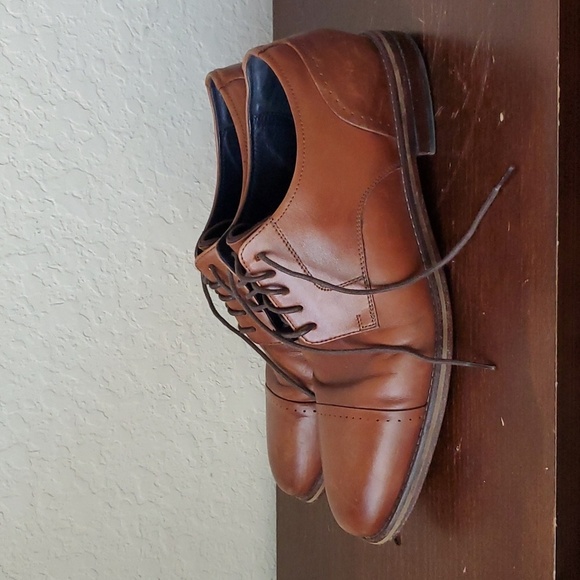 EUC. Cole Haan Men's Grand 2.0 Cap-Toe Oxford Size 11.5M, British Tan - Picture 6 of 12